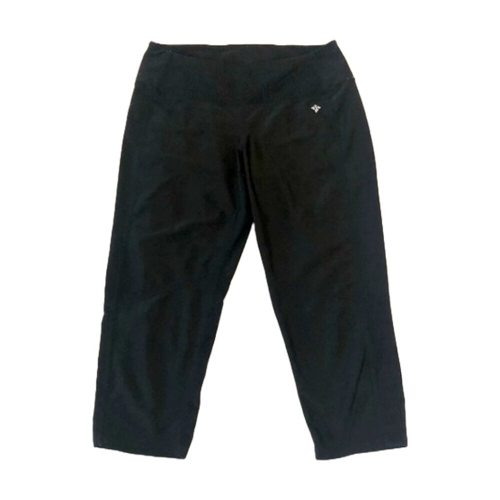 NUX Flash Capri Legging in Black USA Women's Small